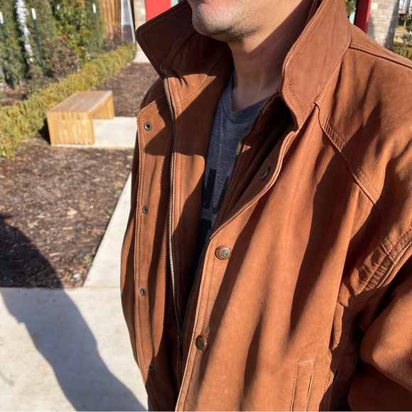 Brown Leather Jacket - Picture 16 of 16